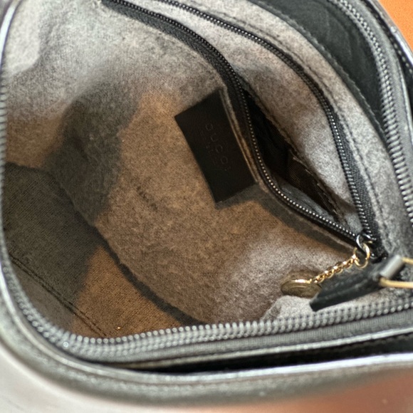 GUCCI Vintage Hand Bag 2 way Bamboo
Black Leather Authentic - Picture 13 of 16